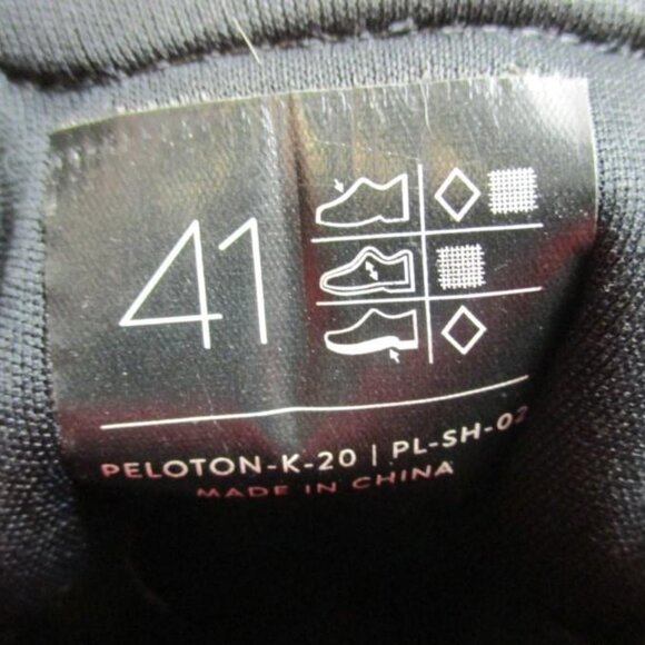 Peloton Black and Red Athletic Shoes - Picture 5 of 8
